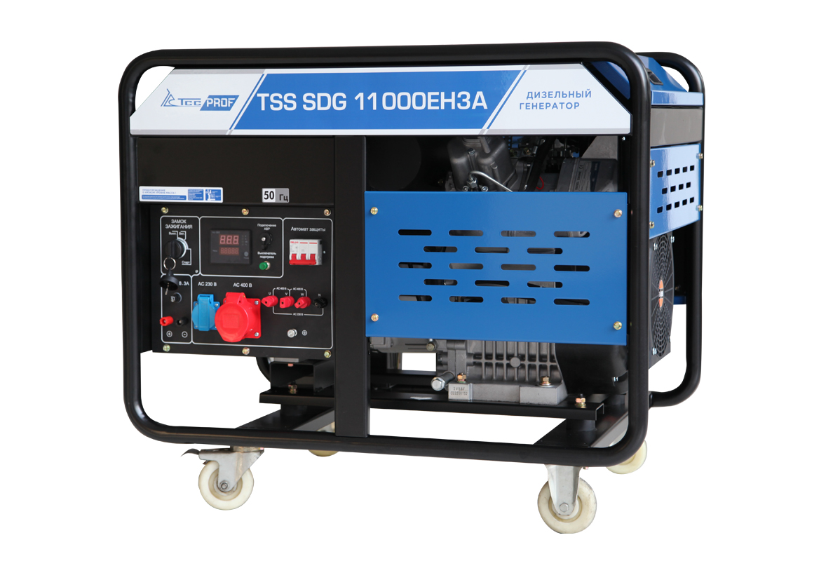 Дизель генератор TSS SDG 11000EH3A 100056