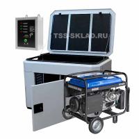 Бензиновый генератор ТСС SGG 6000EH3NA в Кожухе 1200 Winter с Блоком АВР-С 8000/230/400