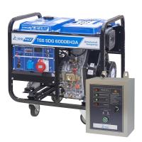 Дизельный генератор TSS SDG 6000EH3A с блоком АВР