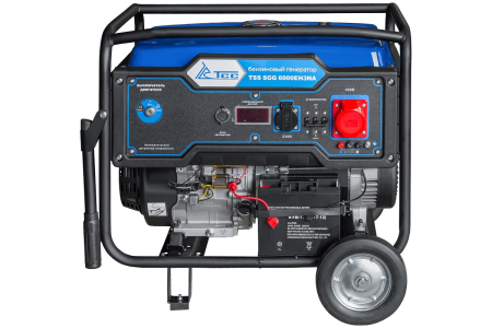 Бензиновый генератор TSS SGG 6000EHNA Duplex в Кожухе 1200-Winter с Блоком АВР-С 8000/230/400