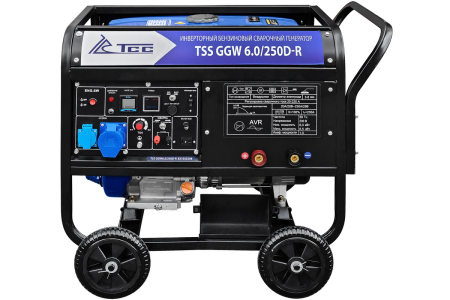 Инверторный бензиновый сварочный генератор TSS GGW 6.0/250D-R 031170