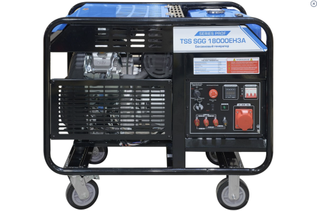 Генератор бензиновый трехфазный TSS SGG 18000 EH3A