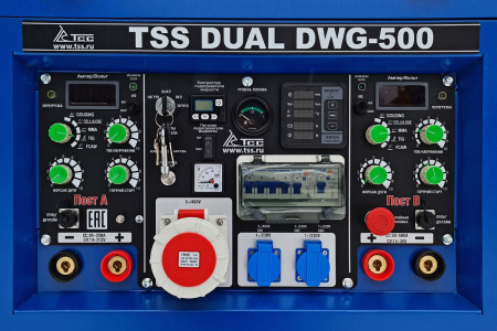 Двухпостовой дизельный сварочный генератор TSS DUAL DWG-500 039736