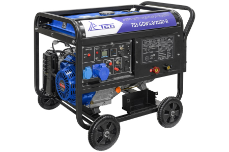 Инверторный бензиновый сварочный генератор TSS GGW 5.0/200D-R 031169