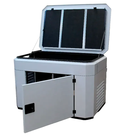 Дизельный генератор ТСС SDG 7000EH3A в Кожухе 1200-Winter с Блоком АВР-С 9000D/230/400