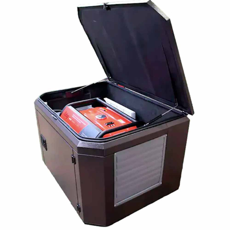 Бензиновый генератор ТСС SGG 6000EH3NA в Кожухе 1200 Winter с Блоком АВР-С 8000/230/400