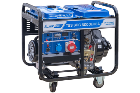 Дизельный генератор TSS SDG 6000EH3A с блоком АВР