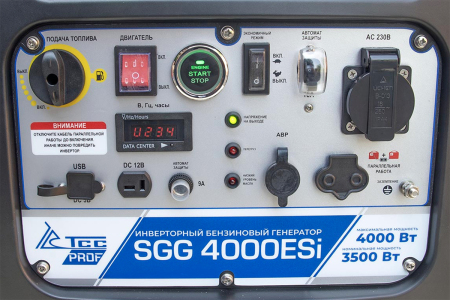 Инверторный генератор ТСС SGG 4000ESi