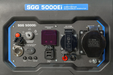 Бензиновый генератор инверторный SGG 5000 Ei