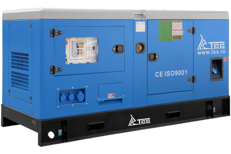 Дизельный генератор ДГУ ТСС АД-24С-Т400-1РКМ11 в кожухе