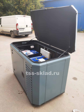 Дизельный генератор TSS SDG 9000EH3UA в Кожухе 1200-Winter с Блоком АВР-С 9000D/230/400