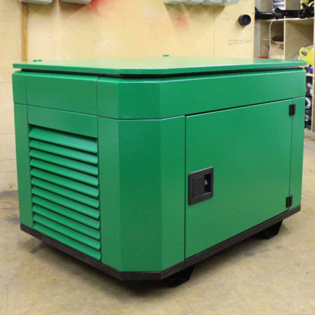 Дизельный генератор TSS SDG 9000EH3UA в Кожухе 1200-Winter с Блоком АВР-С 9000D/230/400