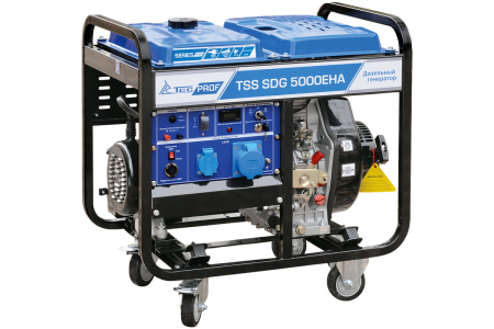 Дизельный генератор TSS SDG 5000EHA с блоком АВР