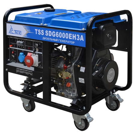 Дизельный генератор ТСС SDG 6000EH3A
