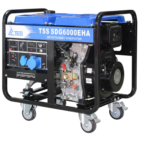 Дизельный генератор ТСС SDG 6000EHA