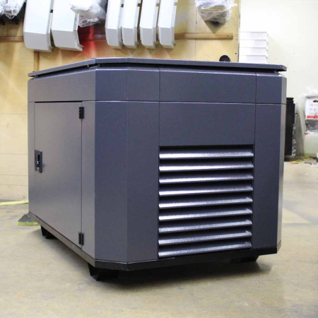 Дизельный генератор ТСС SDG 7000EH3A в Кожухе 1200-Winter с Блоком АВР-С 9000D/230/400