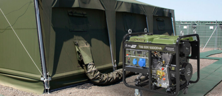 Дизельный генератор TSS SDG 5000 EHA