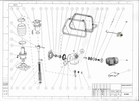 Вибротрамбовка электрическая TSS HCD 80 G