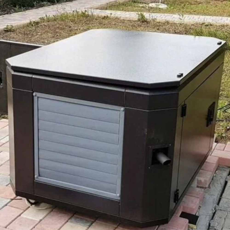 Дизельный генератор ТСС SDG 7000EH3A в Кожухе 1200-Winter с Блоком АВР-С 9000D/230/400